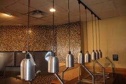 Times 8 - hanging heat lamp lights