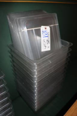 Times 12 - 1/2 x 6 acrylic insets with lids