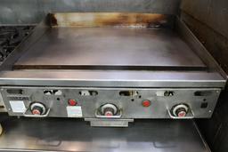 Vulcan gas 36" flat grill