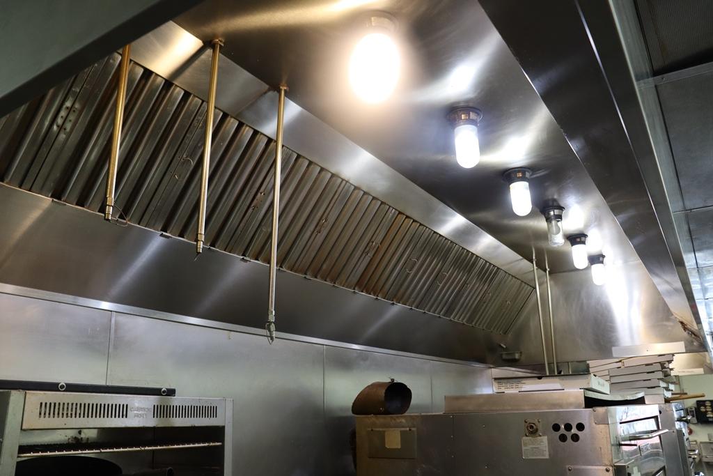 Captive Air 66" wide x 15' stainless exhaust hood only - front make up air