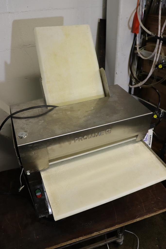 Pro Lux DPR3000 dough roller - stainless - as is - was dropped - unknown wo