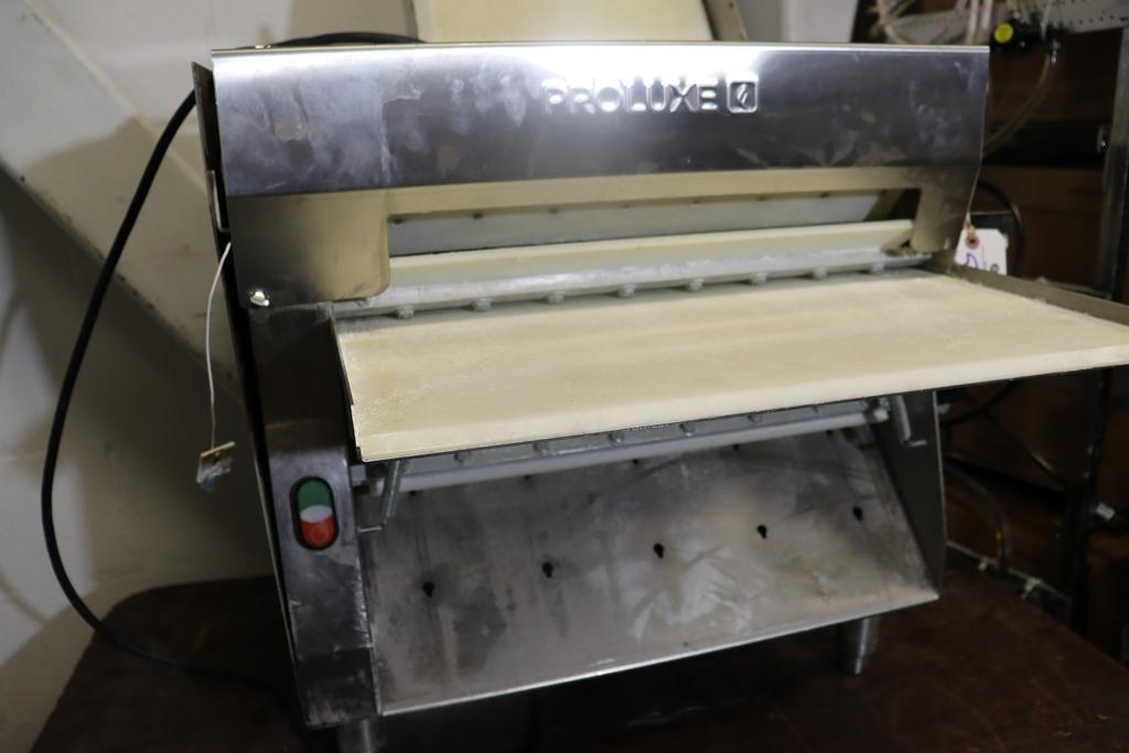 Pro Lux DPR3000 dough roller - stainless - as is - was dropped - unknown wo
