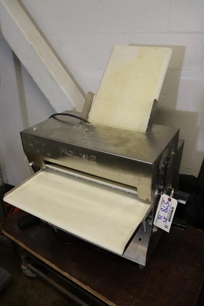 Pro Lux DPR3000 dough roller - stainless - as is - was dropped - unknown wo