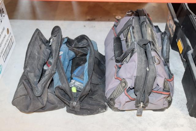 Large lot of empty tool bags & cases