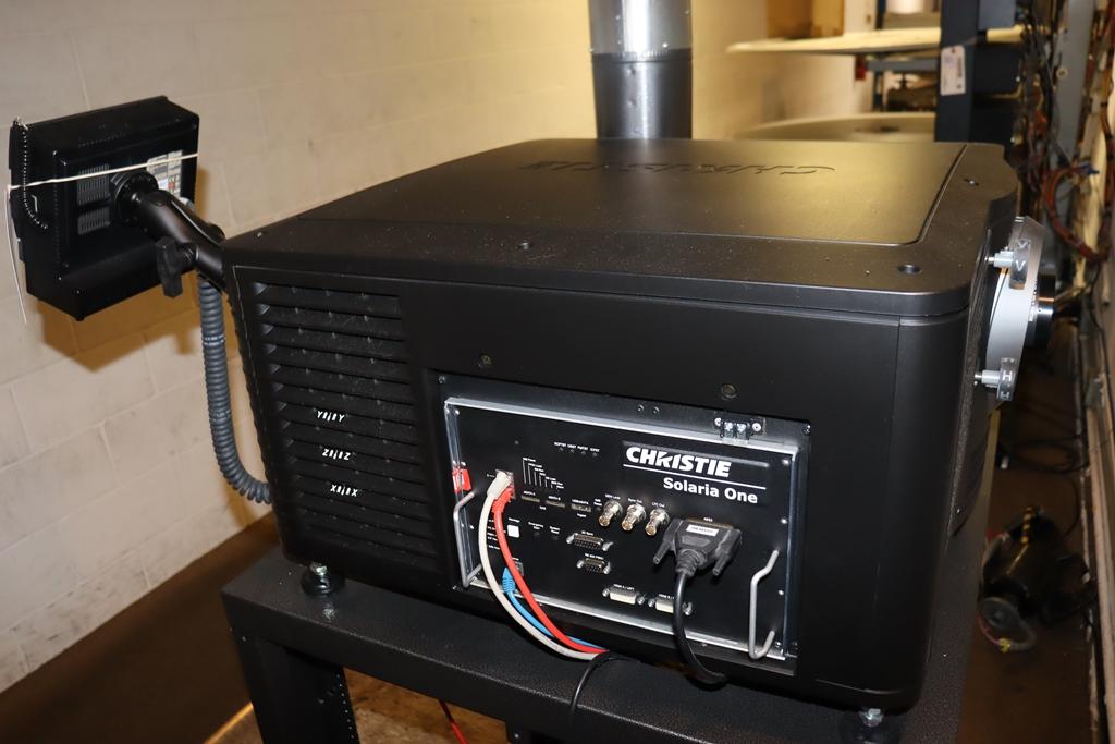 2012 Christie Digital Systems model Solaria One Digital Cinema Projector wi