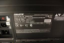 2012 Christie Digital Systems model Solaria One Digital Cinema Projector wi