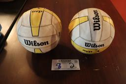 Pair to go - Wilson volleyballs - flat