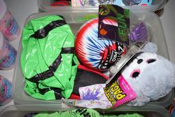 All to go - redemption prize toys - several totes