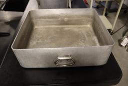 17" x 20" aluminum brazing skillet base only