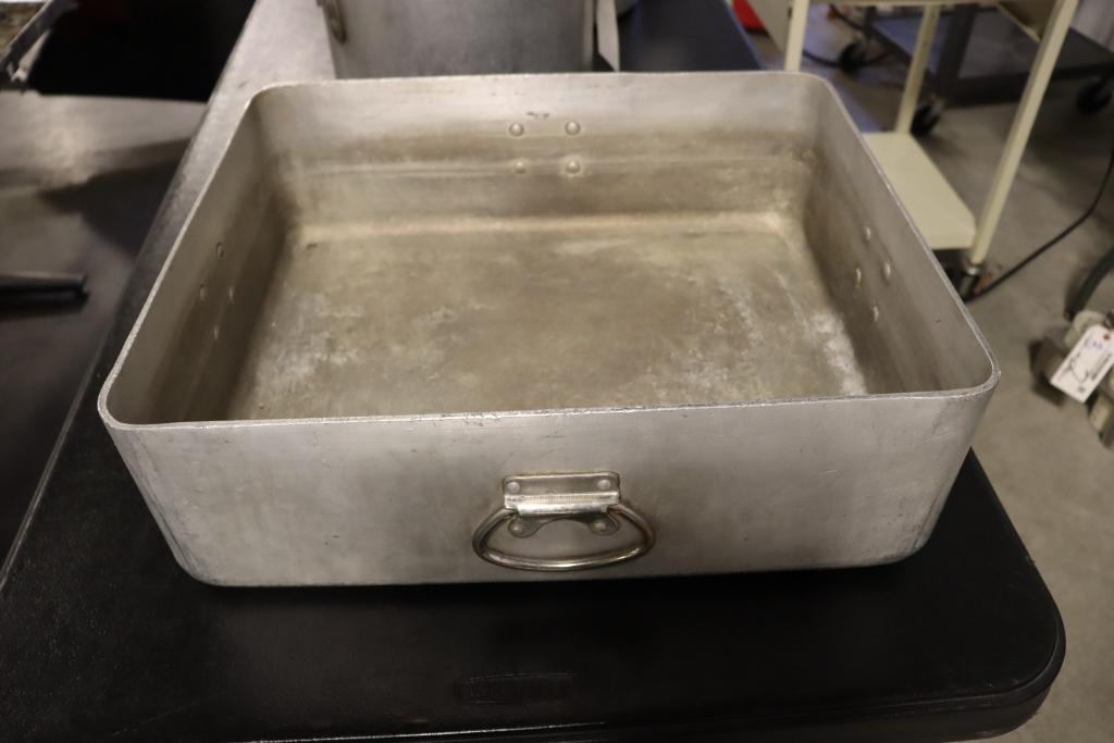 17" x 20" aluminum brazing skillet base only