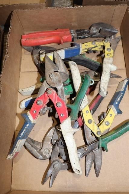 Box flat to go - Assorted tin snips