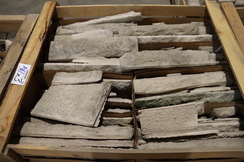 Times 3 - Pallets of wall stone