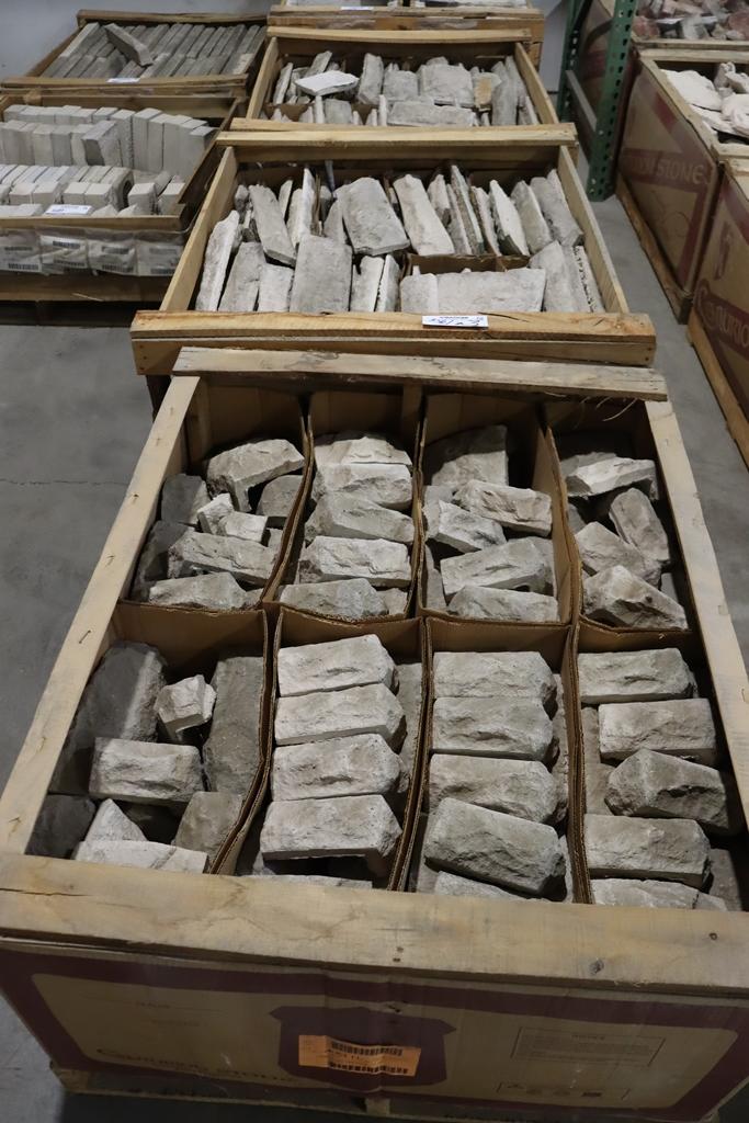 Times 3 - Pallets of wall stone