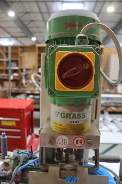 Grass Eco Press model ECO Press P hinge bore machine - as is condition - wa