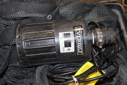 Sump pump w/ plastic drop in water pits