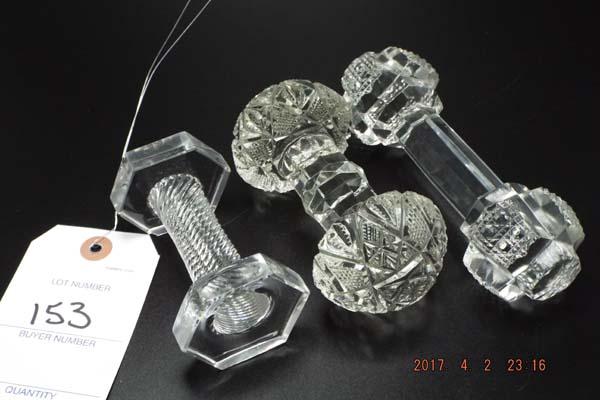 3 large knife rests