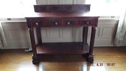 1840's American mahogany server