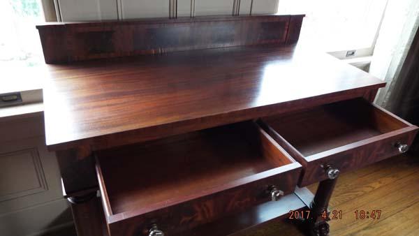 1840's American mahogany server