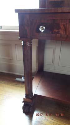 1840's American mahogany server