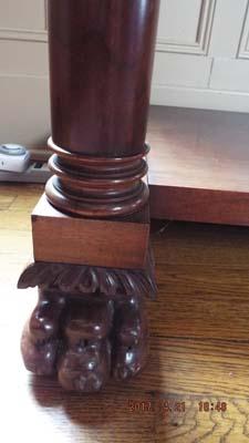 1840's American mahogany server