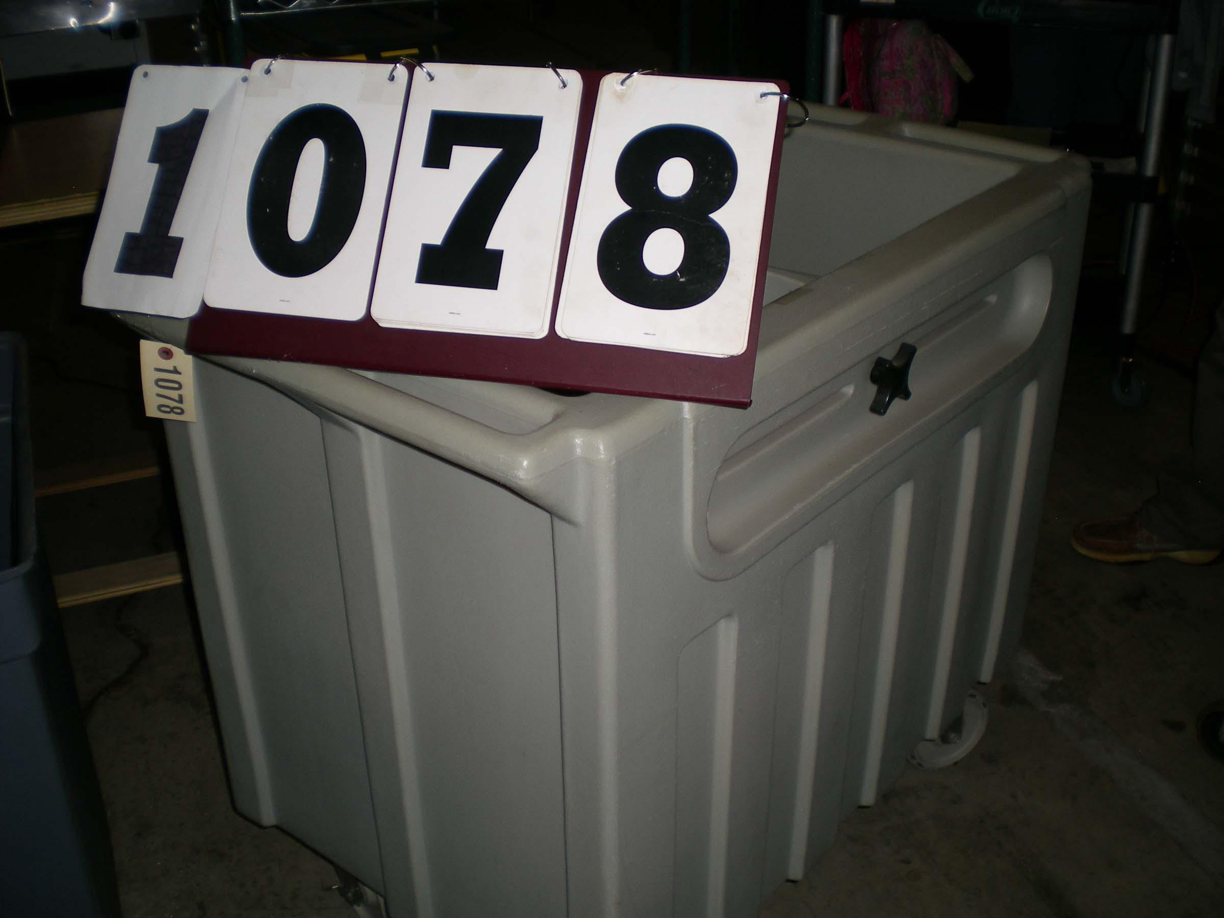 Used Rolling CamTray Serving Tray Cart