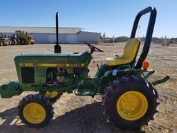 JD 650 ROPS 2WD STANDARD TRANS 1187HRS (WE DO NOT GUARANTEE HOURS)