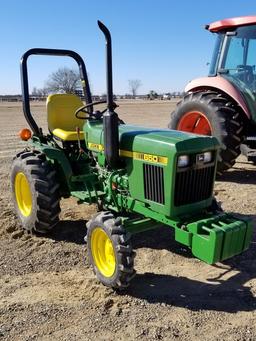 JD 650 ROPS 2WD STANDARD TRANS 1187HRS (WE DO NOT GUARANTEE HOURS)