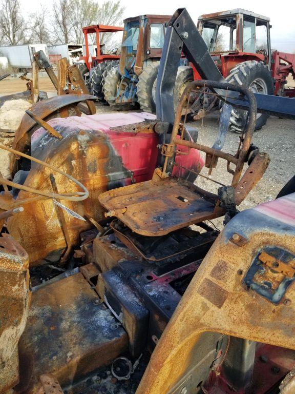 MAHINDRA 6530 BURNT SALVAGE