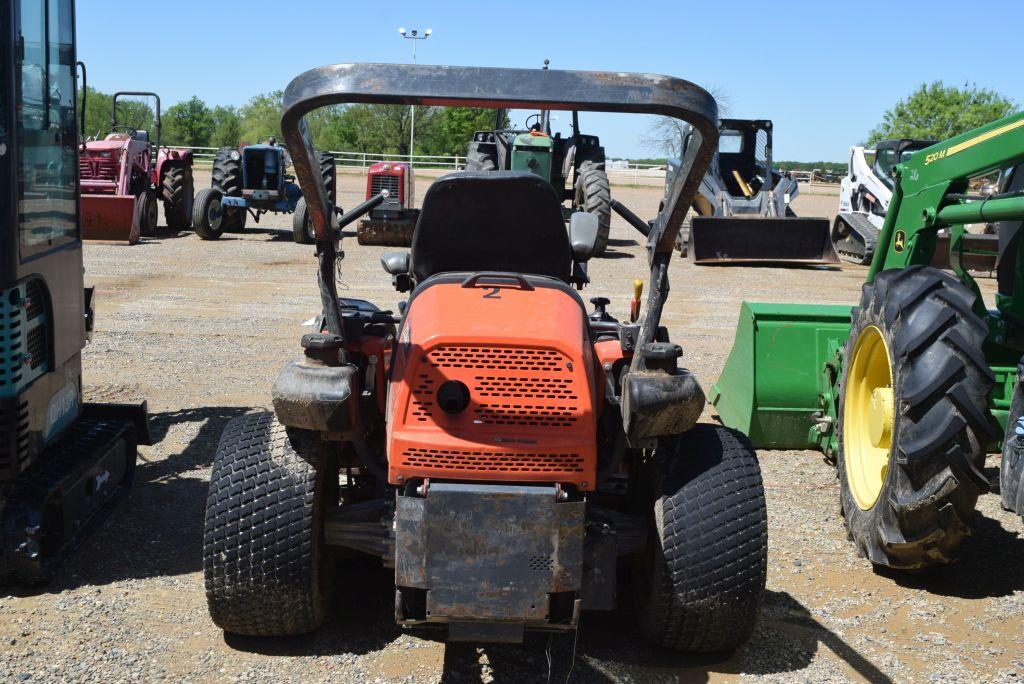 KUBOTA ZD1211 ROPS ZERO TURN MOWER 1764HRS. WE DO NOT GAURANTEE HOURS