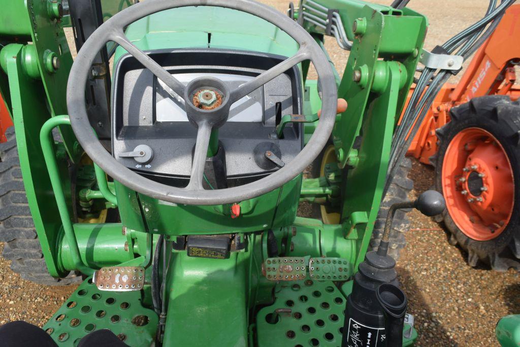 JD 5045E ROPS 4WD W/ LDR BUCKET 1109HRS (WE DO NOT GUARANTEE HOURS)