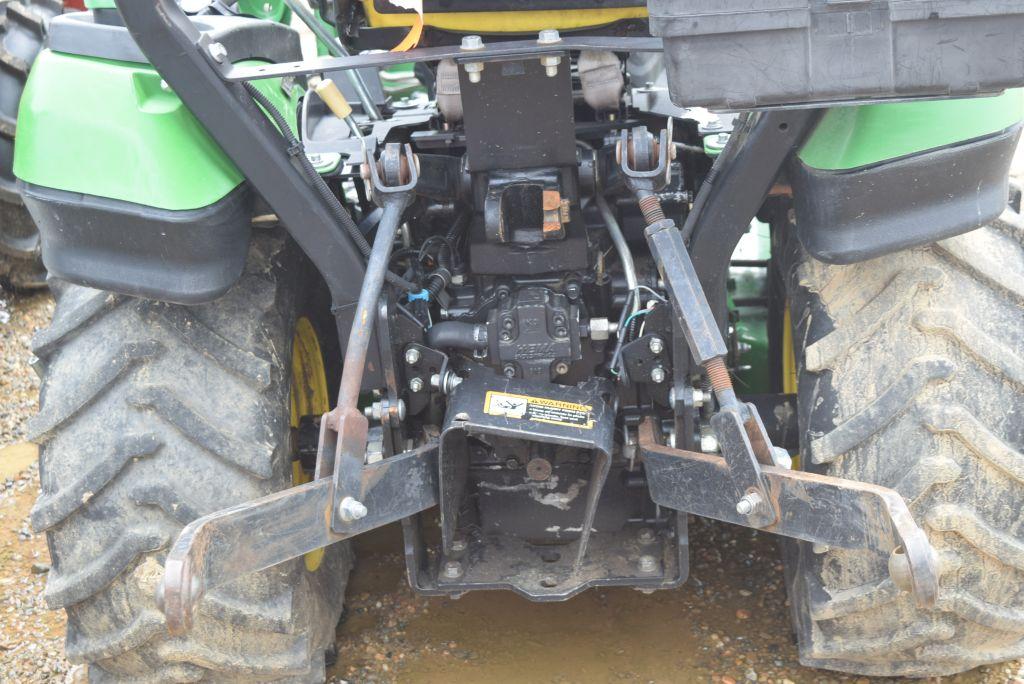 JD 1025R ROPS 4WD W/ LDR BUCKET BELLY MOWER