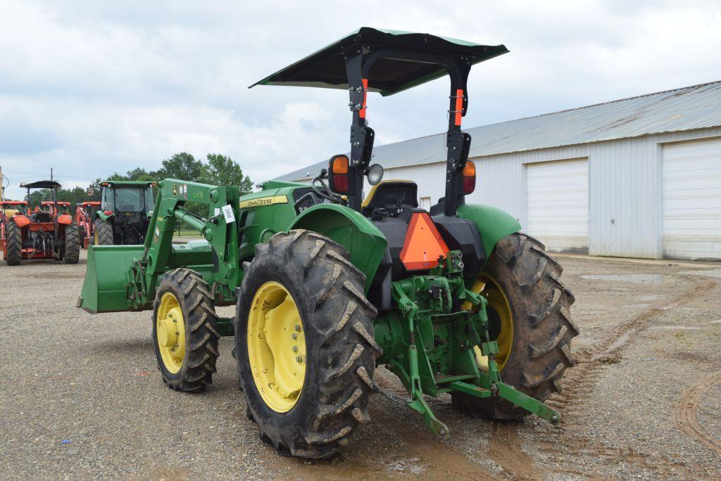 JD 5055E CANOPY 4WD W/ LDR BUCKET