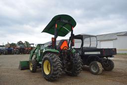 JD 4310 4WD CANOPY W/ LDR AND BUCKET