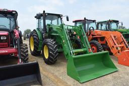 JD 6120E C/A 4WD W/ LDR BUCKET