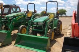 JD 3038 4WD ROPS W/ LDR AND BUCKET 151HRS. WE DO NOT GAURANTEE HOURS