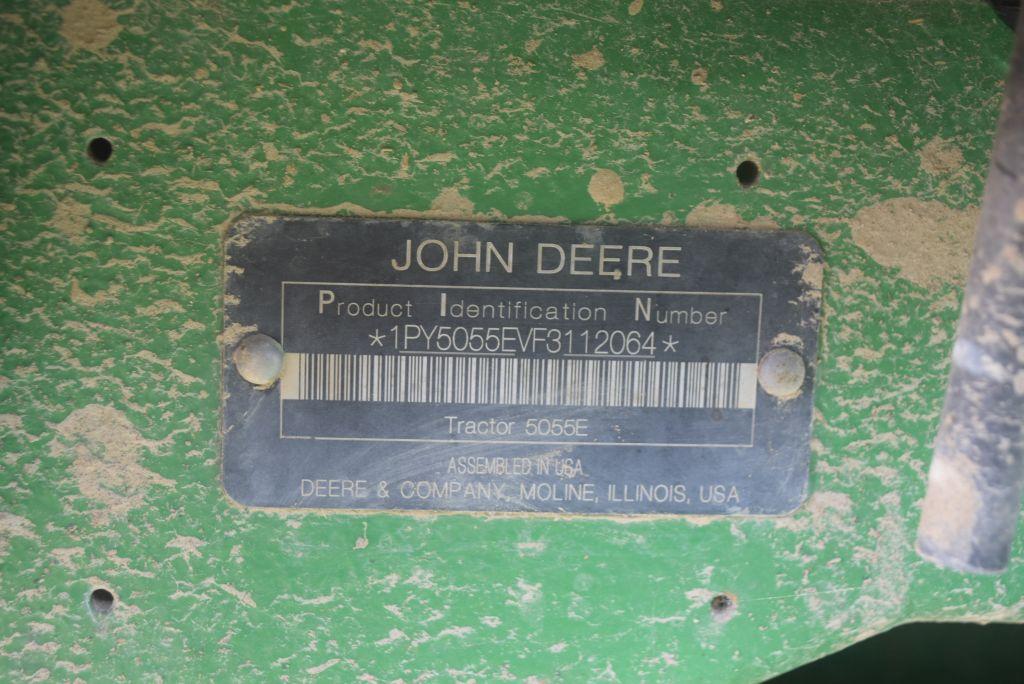 JD 5055E 2WD CANOPY