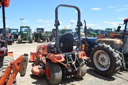KUBOTA BX2680 4WD ROPS W/ LDR AND BUCKET AND BELLY MOWER