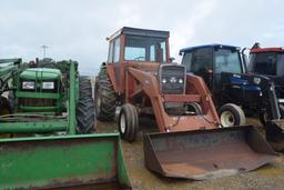 MF 1085 2WD C/A W/ LDR AND BUCKET 4670HRS. WE DO NOT GAURANTEE HOURS