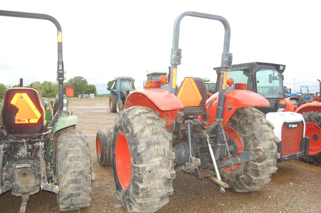 KUBOTA M5660SU 2WD ROPS OPEN 418HRS. WE DO NOT GAURANTEE HOURS