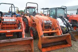 KUBOTA L3901 4WD ROPS W/ LDR AND BUCKET 629HRS. WE DO NOT GAURANTEE HOURS