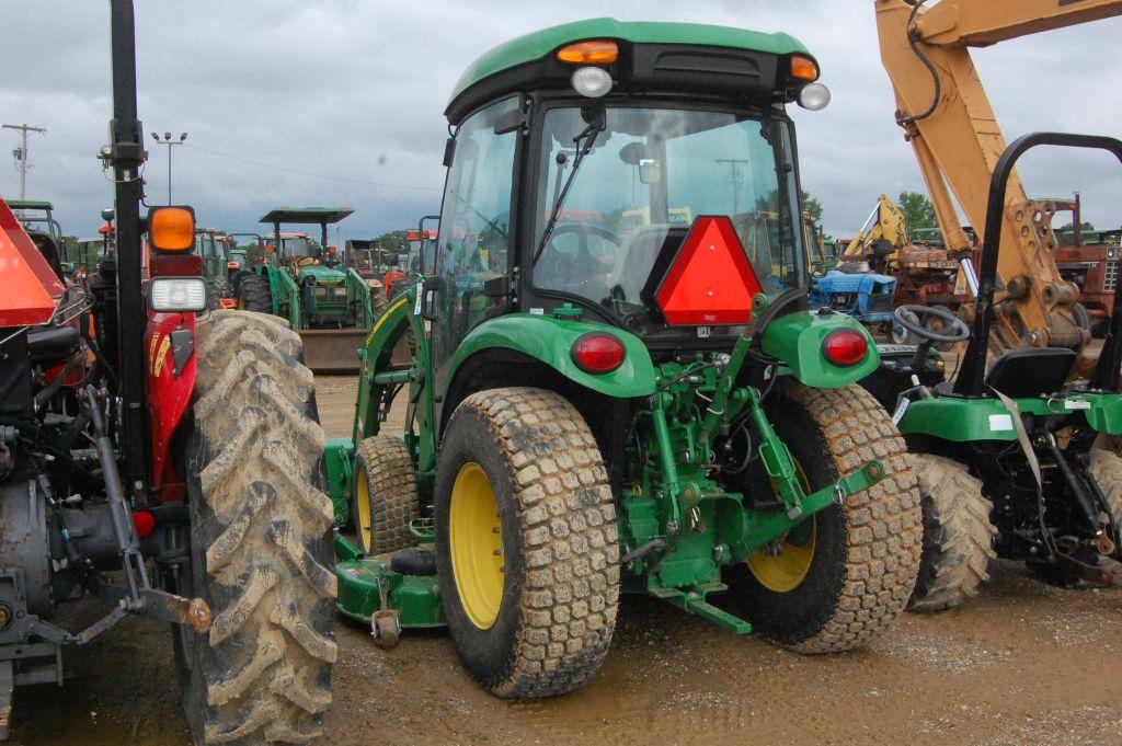 JD 3039R C/A 4WD W/ LDR BUCKET AND BELLY MOWER 215HRS (WE DO NOT GUARANTEE HORUS)