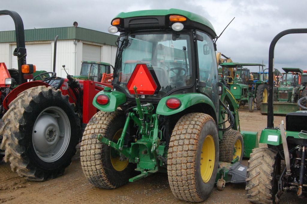 JD 3039R C/A 4WD W/ LDR BUCKET AND BELLY MOWER 215HRS (WE DO NOT GUARANTEE HORUS)