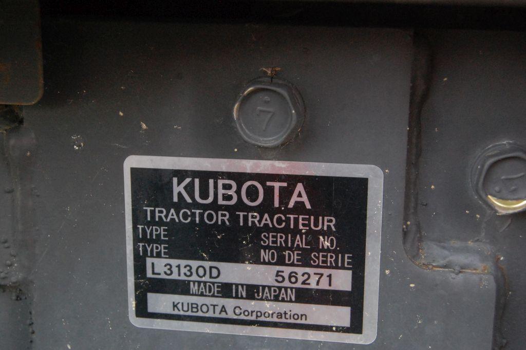 KUBOTA L3130 CANOPY 4WD 701HRS (WE DO NOT GUARANTEE HOURS)