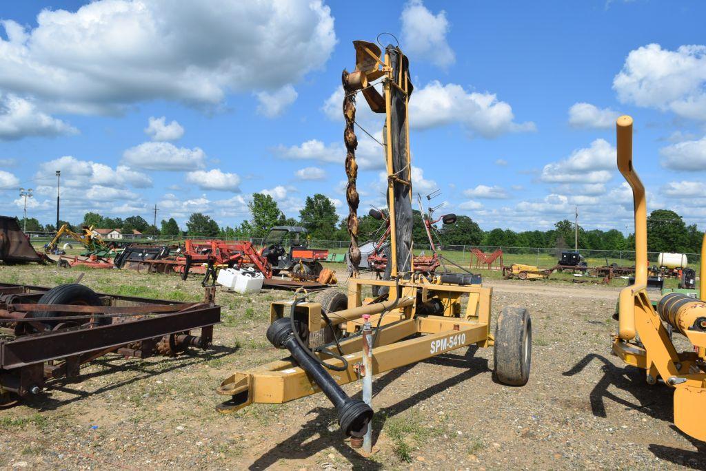 VERMEER SPM5410 ROTARY DISC MOWER AND CADDY