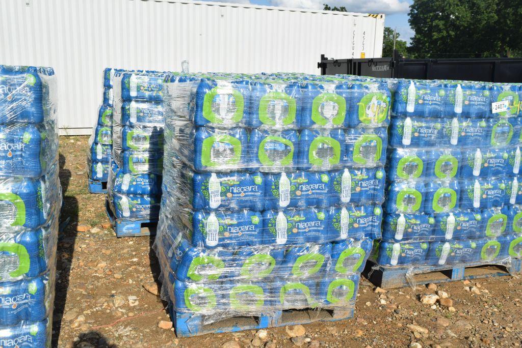 3 PALLETS OF WATER