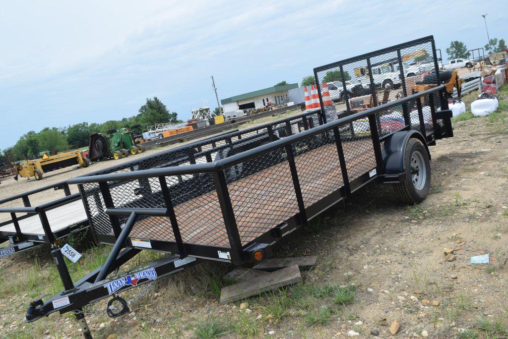 2024 TEXAS BRAGG 14FT BP TRAILER W/ MSO