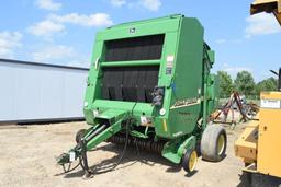 JD 567 MEGA WIDE NET RAP ROUND BALER W/ SHAFT AND MONITOR