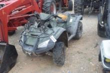 HONDA RECON 4 WHEELER NO TITLE SALVAGE