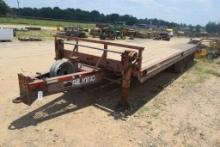 25FT TRAIL-KING PINTLE HITCH TRAILER NO TITLE