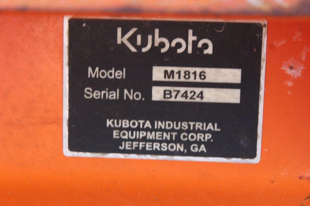 KUBOTA LA1403 LOADER ASSEMBLY W/ BUCKET